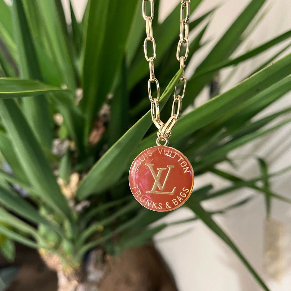 monogram necklace